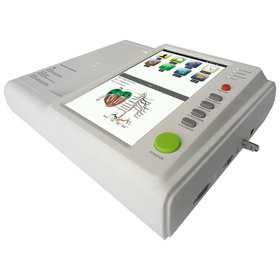 Hot Selling Portable Metal Digital ECG / EKG Machine 12 Channel Smart Watch ECG Machine Price